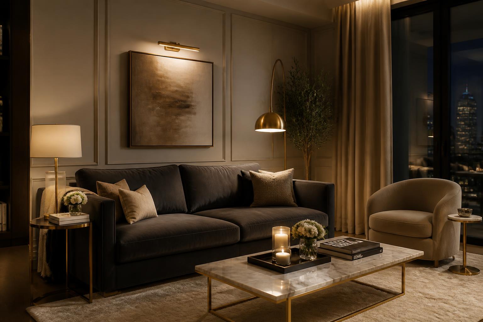 Luxury interior living space